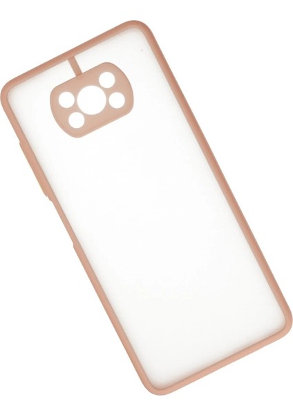 Buğz Xiaomi Pocophone X3 Kılıf Montreal Silikon Kapak - Pembe fiyatları