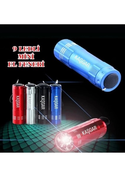 Süper Parlak 9 Ledli Metal El Feneri fiyatları
