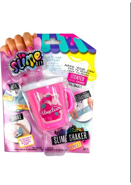 Slime Dıy Kokulu Slime Shaker Çilek