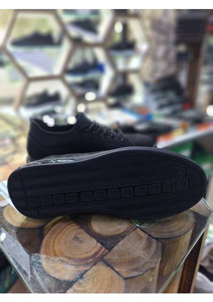 Siyah Nubuk Deri Su Geçirmez Comfort Mevsimlik-Kışlık Lastik Bağcık Erkek Sneaker Ayakkabı indirimleri