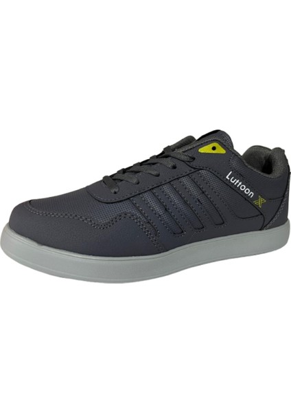 4027 Füme Bağcıklı Cilt Günlük Kullanım Spor Ayakkabı fiyatları