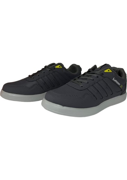 4027 Füme Bağcıklı Cilt Günlük Kullanım Spor Ayakkabı modelleri