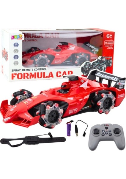Formula 1 Spray Buhar Atan Uzaktan Kumandalı Kırmızı Araba fiyatları