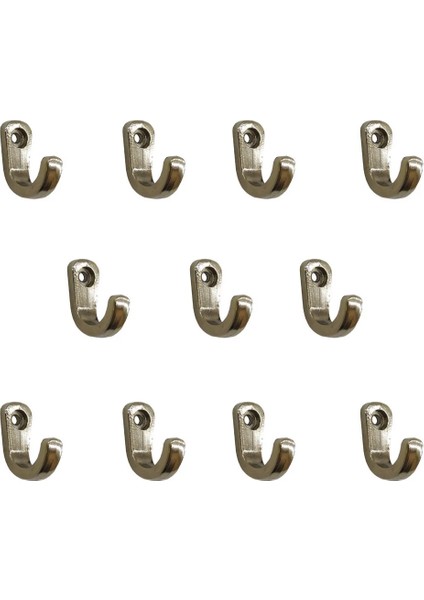 Tekli Bijuteri, Dekor Askısı - Nikel, 100 Adet, 10X18X22 mm fiyatları