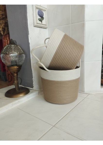 2 Adet Dekoratif Düzenleyici Sepet Saksılık fırsatları