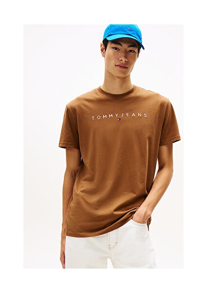 Erkek Kahverengi S/s Tişört