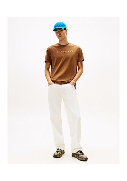 Erkek Kahverengi S/s Tişört modelleri