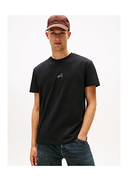 Erkek Siyah S/s Tişört