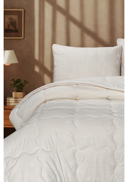 %100 Doğal Pamuk Dolgulu Çift Kişilik Pamuk Yorgan 195X215 cm