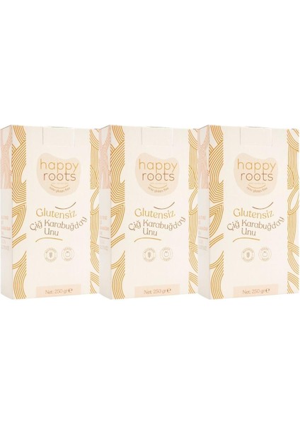 Çiğ Karabuğday Unu 3lü Paket