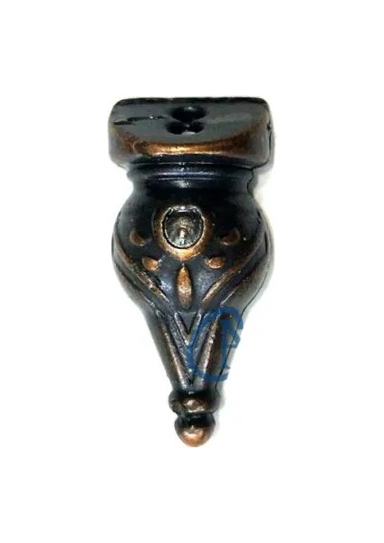 Minare Sandık Ayağı, Kutu Ayak 3 cm - Eskitme, 100 Adet