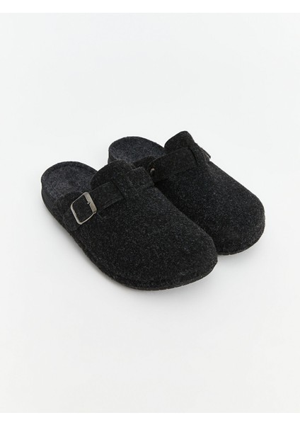 Yeni Sezon Süet Görünümlü Erkek Ev Terliği