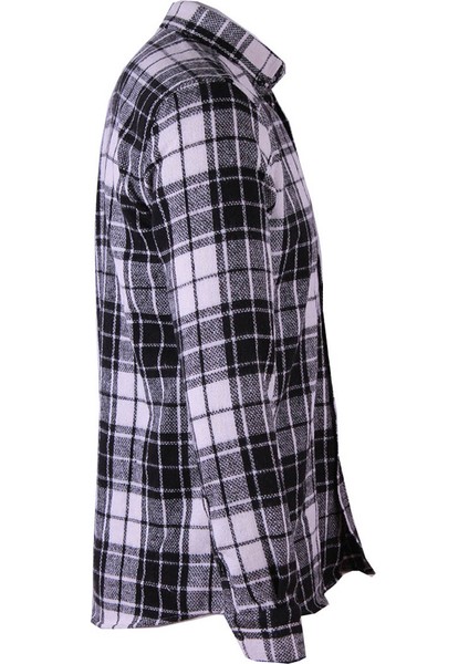 Cepsiz Oduncu Siyah - Beyaz Erkek Gömlek 8025 fiyatları