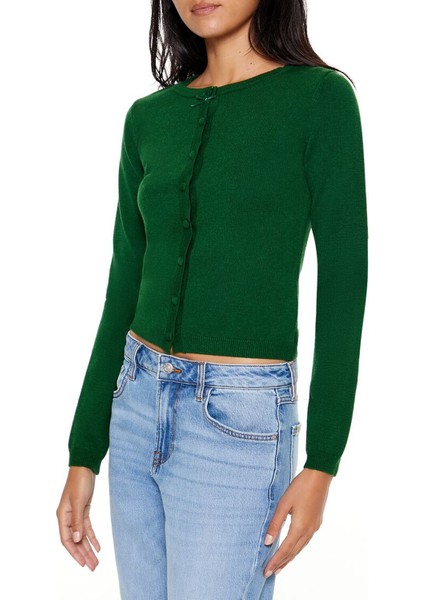 Fiyonk Detaylı Hırka Kazak