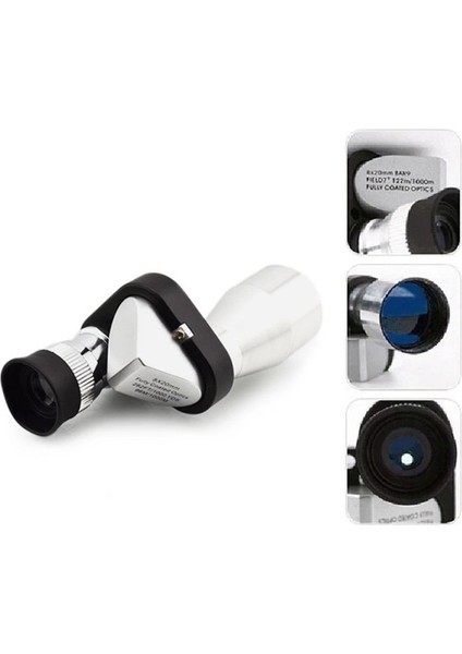 8X20 Tekli Dürbün Monoküler Dürbün Kırmızı Camlı Avuç Içi Dürbünü modelleri