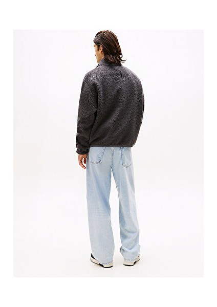 Erkek Gri Fermuarlı Kazak fırsatları