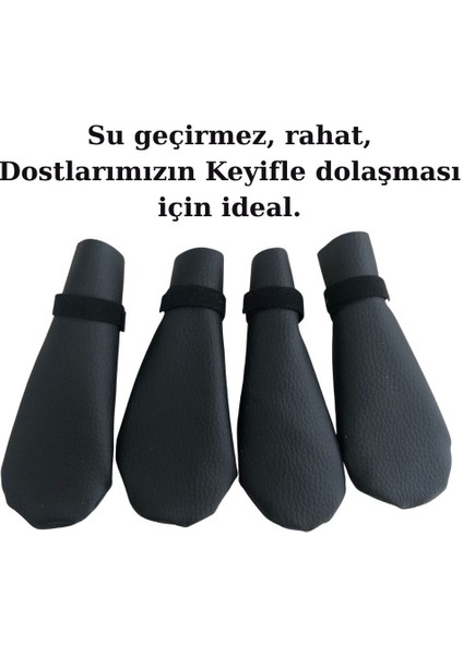 Köpek Ayakkabısı, Su Geçirmez, (S,M,L,XL)