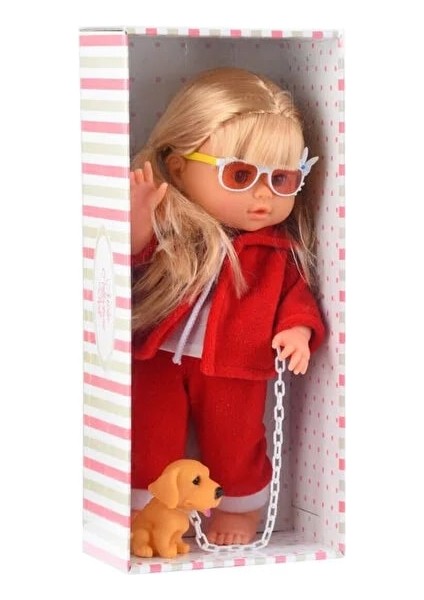 Melis Eşofmanlı Bebek Kırmızı