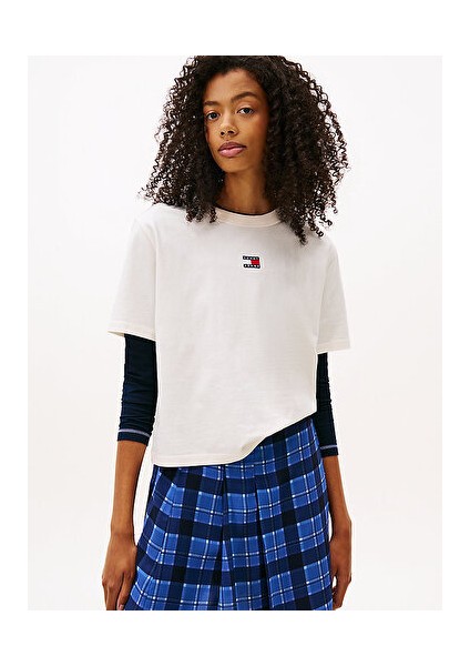 Kadın Beyaz S/s Tişört