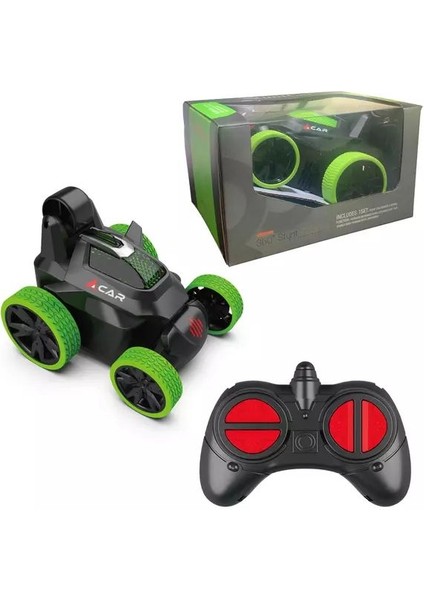 Uzaktan Kumandalı Akrobatik Zıppır Şarjlı Araba Yeşil fiyatları