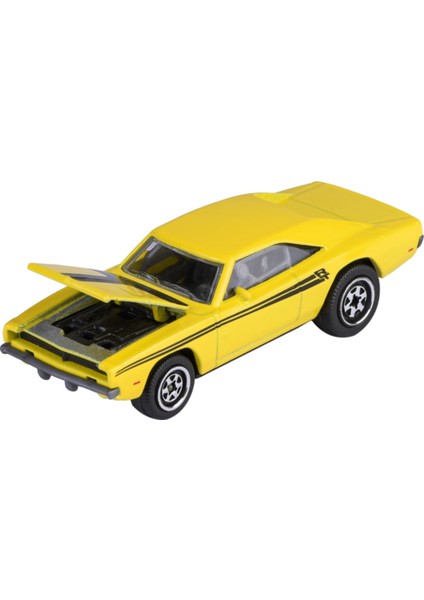 Vintage Araçlar Dodge Charger Sarı
