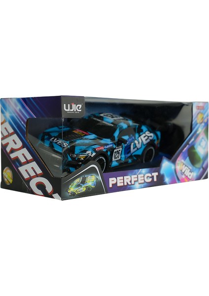 1:18 Elves Full Fonksiyon LED Aydınlatmalı Uzaktan Kumandalı Araba Mavi modelleri