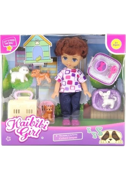 Köpek Dostu Kaibibi Bebek Kahverengi Saçlı