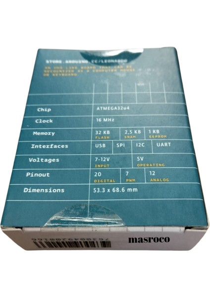 Orijinal Leonardo (ATMEGA32U4)-HEDIYE Seti