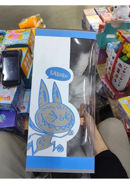 Dev Boy 40CM Premium Zimomo Labubu Oyuncak fırsatları