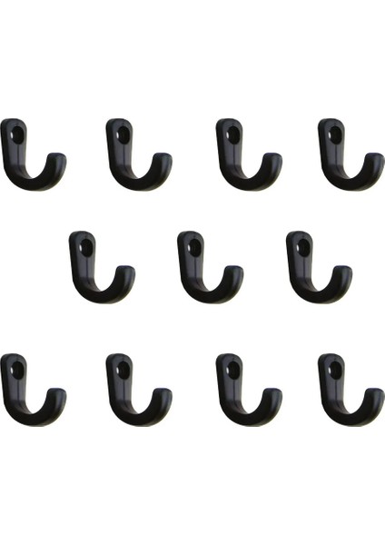 Tekli Bijuteri, Dekor Askısı - Siyah, 100 Adet, 10X18X22 mm fiyatları