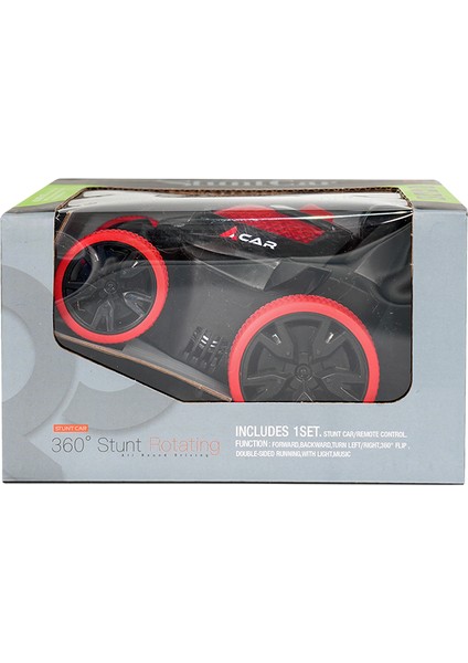 Uzaktan Kumandalı Akrobatik Zıppır Şarjlı Araba Kırmızı modelleri