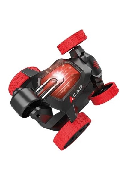 Uzaktan Kumandalı Akrobatik Zıppır Şarjlı Araba Kırmızı fırsatları