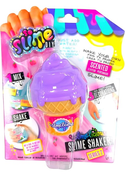 Slime Dıy Kokulu Slime Shaker Dondurma
