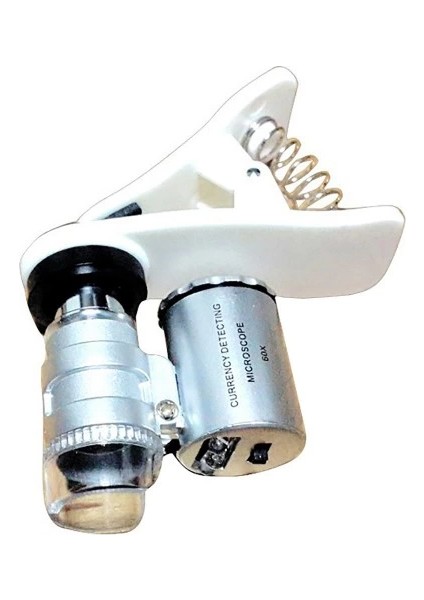 Evrensel LED Işıklı Cep Mikroskobu, Tüm Kameralı Telefonlar Için NO:9882W fiyatları