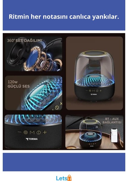 D33 Siyah Taşınabilir Kablosuz Bluetooth Hoparlör 8000MAH fiyatları