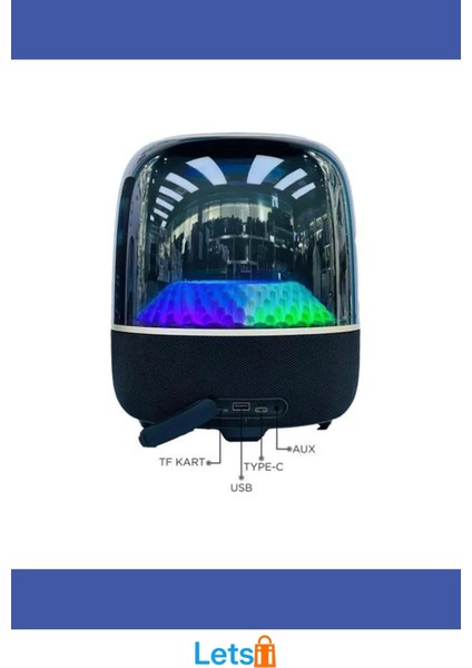 D33 Siyah Taşınabilir Kablosuz Bluetooth Hoparlör 8000MAH indirimleri