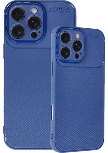 Buğz Iphone 16 Pro Max Kılıf Auto Focus Karbon Kapak - Lacivert fiyatları