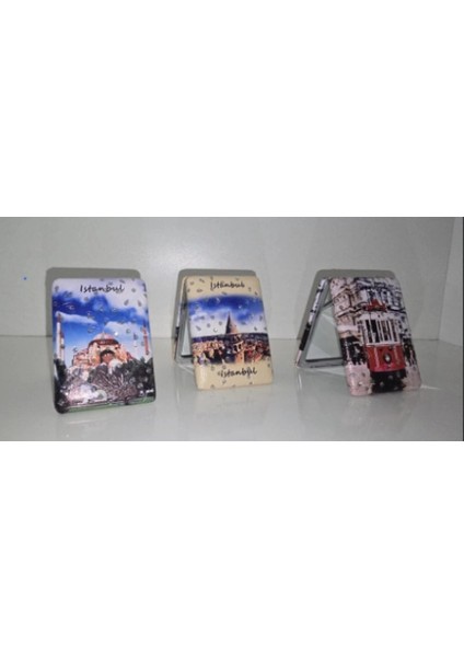 12'li Büyüteçli Dikdörtgen Cep Aynası MZ-119 fiyatları