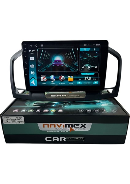 Opel Insignia 2009-2013 Navimex 6-128 (Fanlı) Profesyonel Oem Multimedia