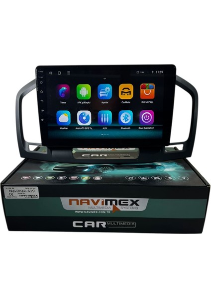 Opel Insignia 2009-2013 Navimex 6-128 (Fanlı) Profesyonel Oem Multimedia modelleri