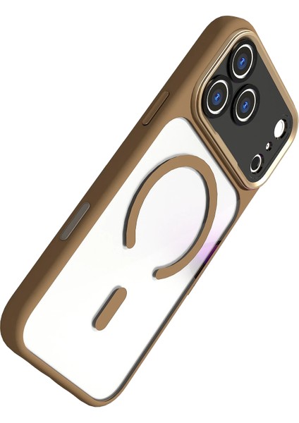 Rdbydn Joko Apple Iphone 17 Pro Hazar Magsafe Kapak - Gold modelleri