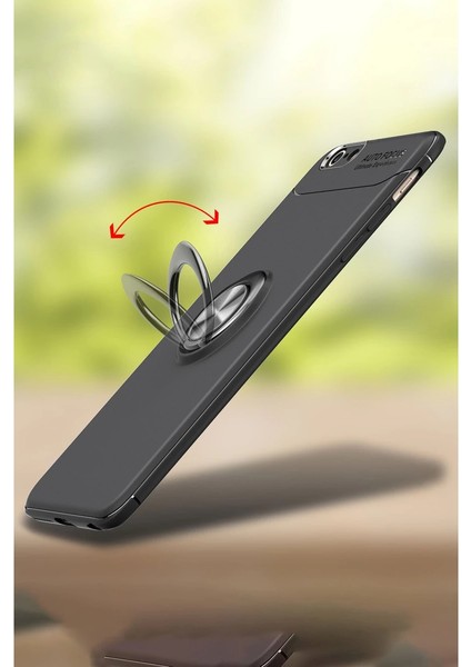 Buğz Iphone 6 Kılıf Range Yüzüklü Silikon - Kırmızı modelleri