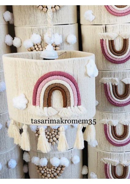 Makrome Avize Çocukodası Tasarım Avize