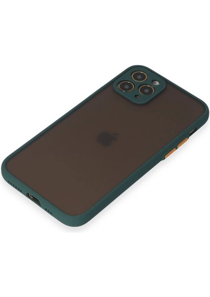 Buğz Iphone 11 Pro Kılıf Montreal Silikon Kapak - Yeşil fırsatları