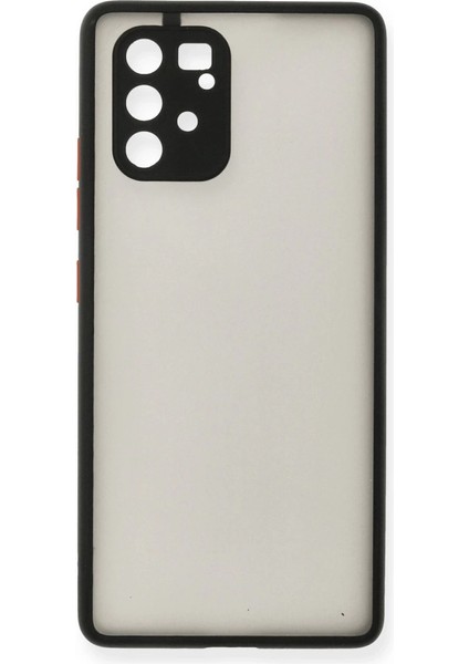 Buğz Samsung Galaxy A91 / S10 Lite Kılıf Montreal Silikon Kapak - Siyah fiyatları