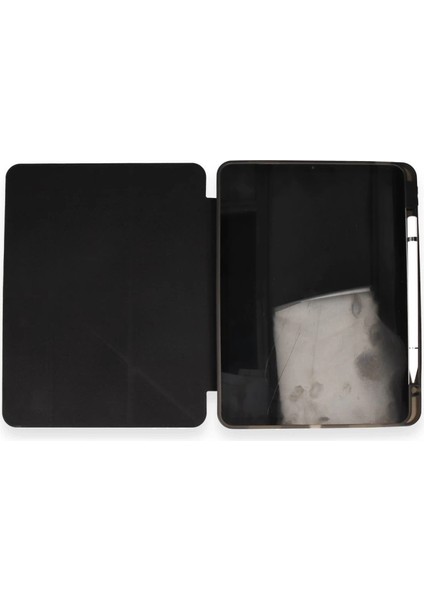 Buğz Xiaomi Pad 6 Kılıf Kalemlikli Mars Tablet Kılıfı - Siyah
