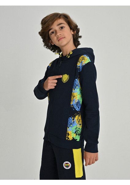 Çocuk Kolej Renk Geçişli Sweat