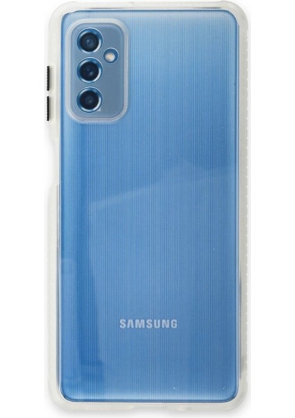 Buğz Samsung Galaxy M52 5g Kılıf Miami Şeffaf Silikon - Şeffaf