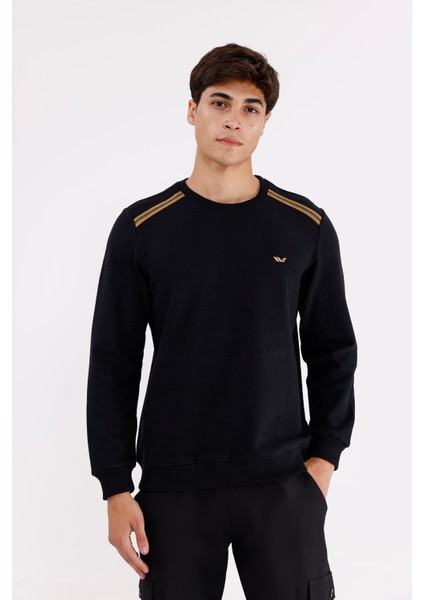 Selanik Kumaş Yapılı Esnek Manşetli Konforlu Rahat Kesim Sweatshirt indirimleri