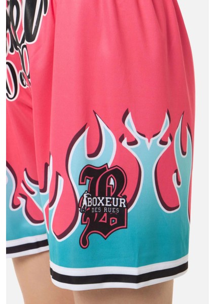 Printed Short Fuxia fırsatları